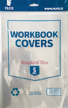 Filfix Workbook Covers Pack of 5 